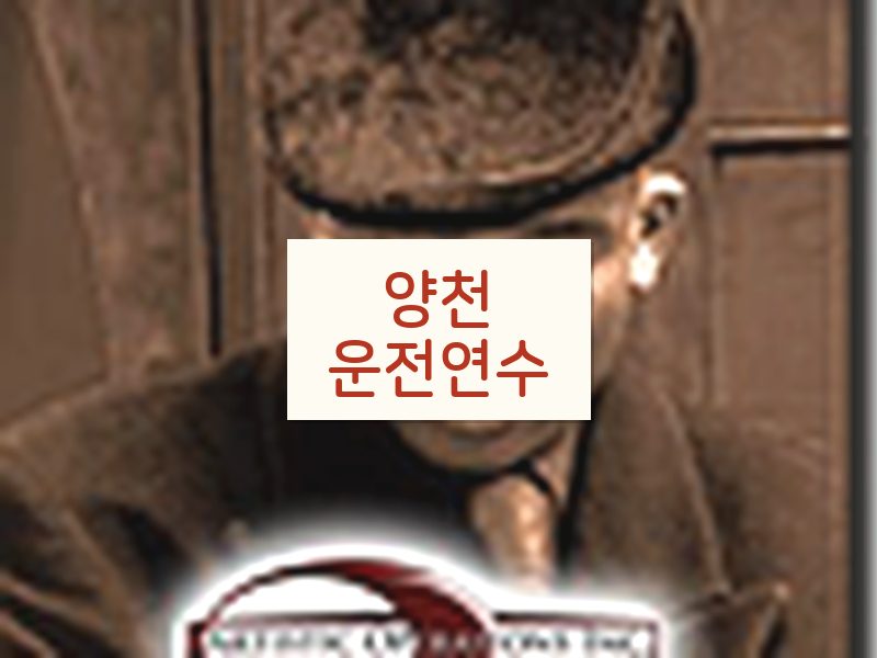 양천운전연수 후기