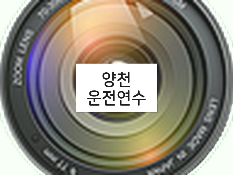 양천운전연수 후기