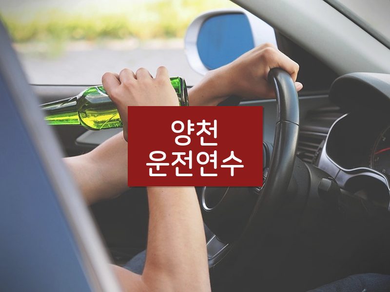 양천운전연수 후기