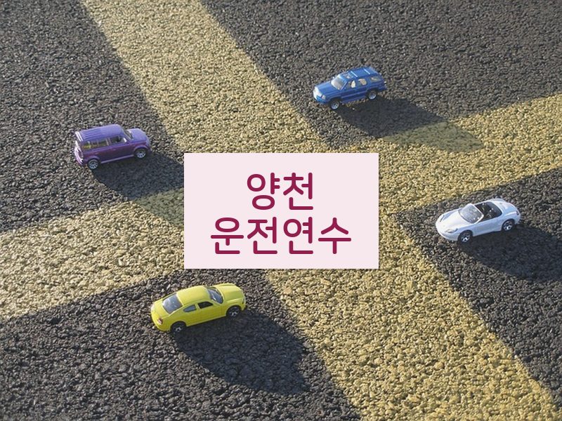 양천운전연수 후기