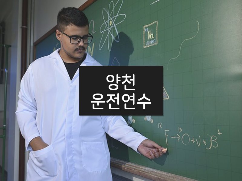 양천운전연수 후기