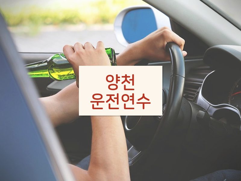양천운전연수 후기