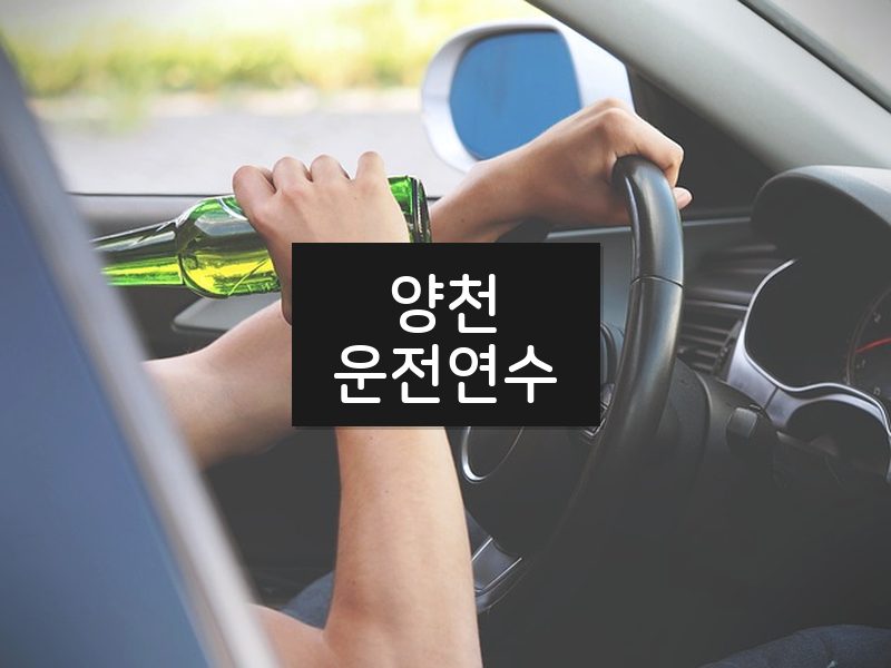 양천운전연수 후기