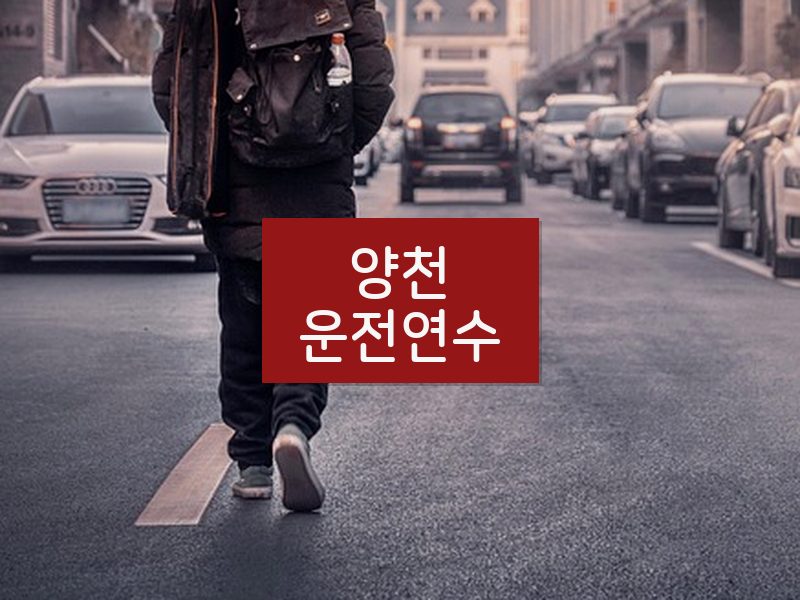 양천운전연수 후기