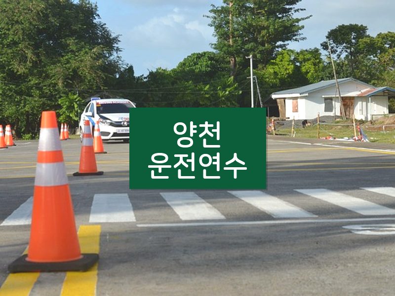 양천운전연수 후기