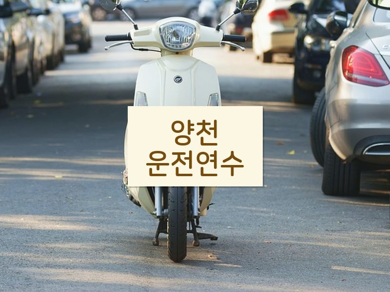 양천운전연수 후기