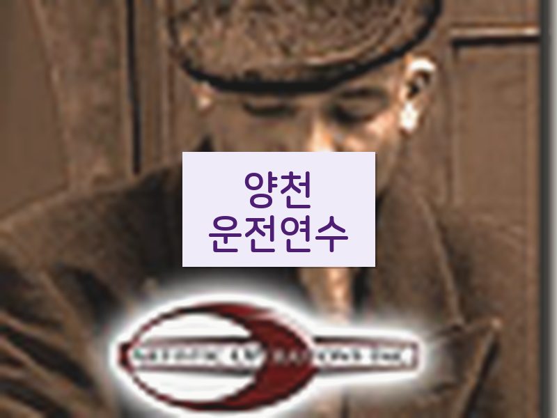 양천운전연수 후기