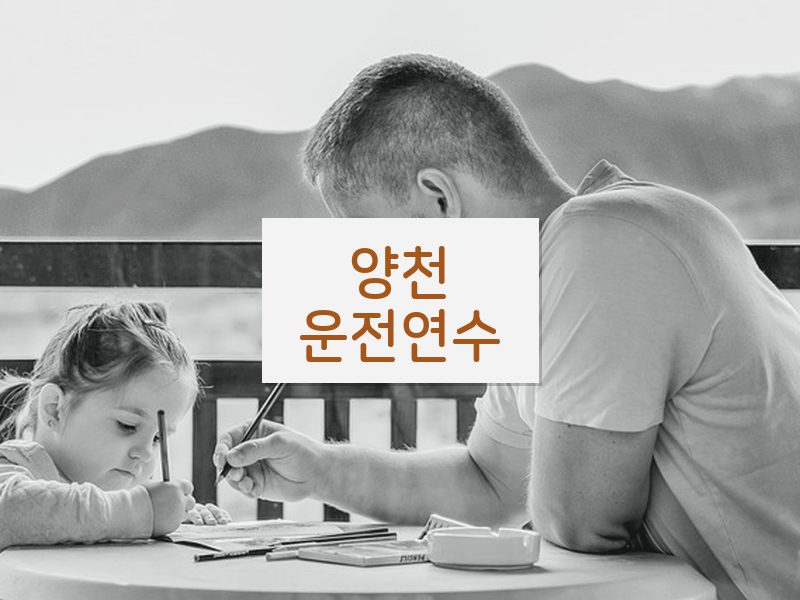 양천운전연수 후기