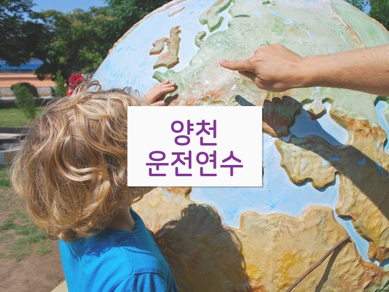 양천운전연수 후기