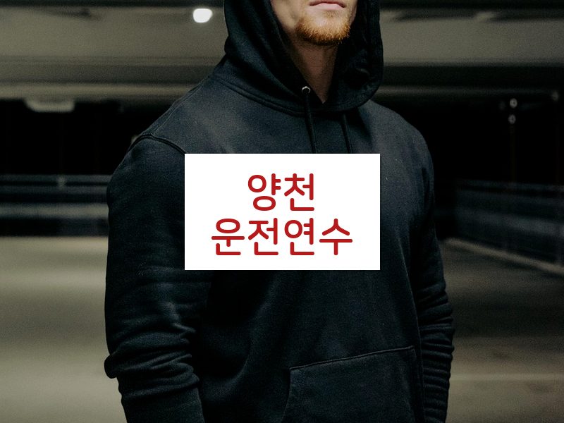 양천운전연수 후기