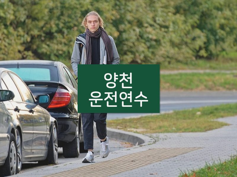양천운전연수 후기