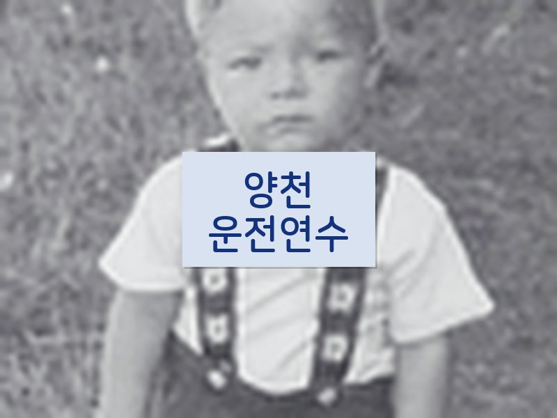 양천운전연수 후기