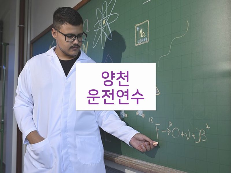 양천운전연수 후기
