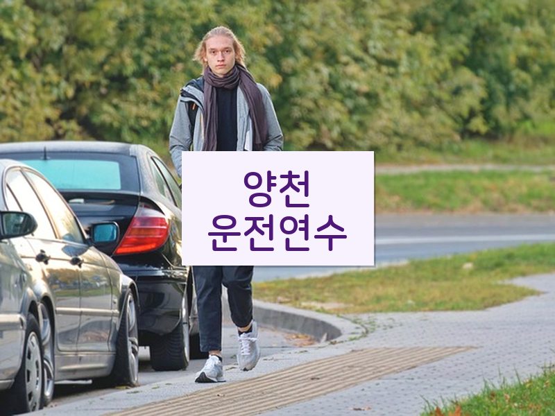 양천운전연수 후기