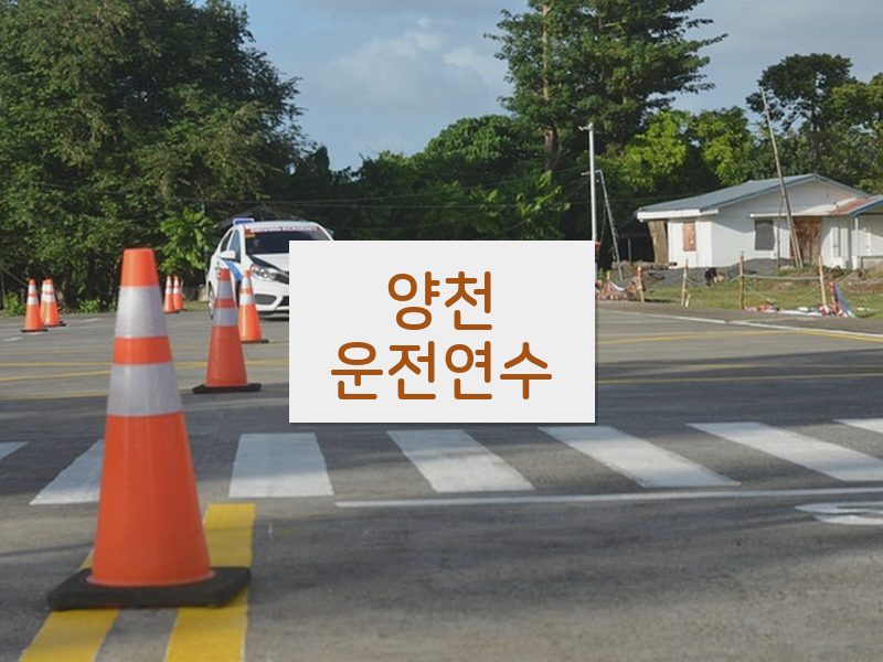 양천운전연수 후기