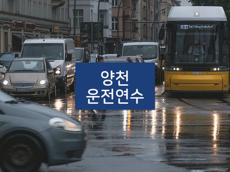 양천운전연수 후기