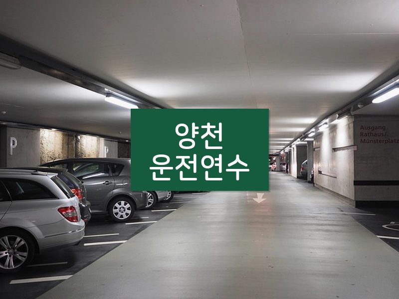 양천운전연수 후기
