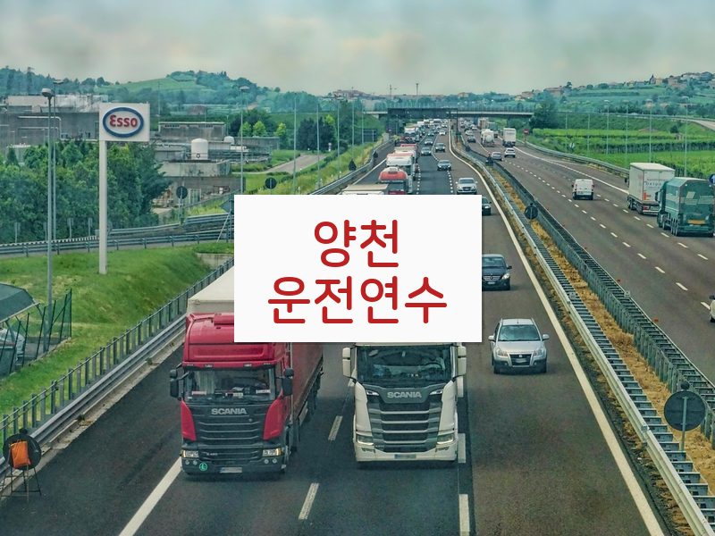 양천운전연수 후기