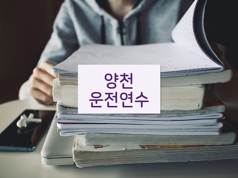양천운전연수 후기