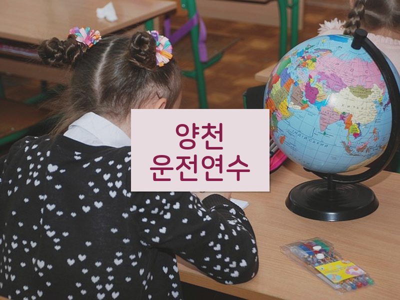 양천운전연수 후기