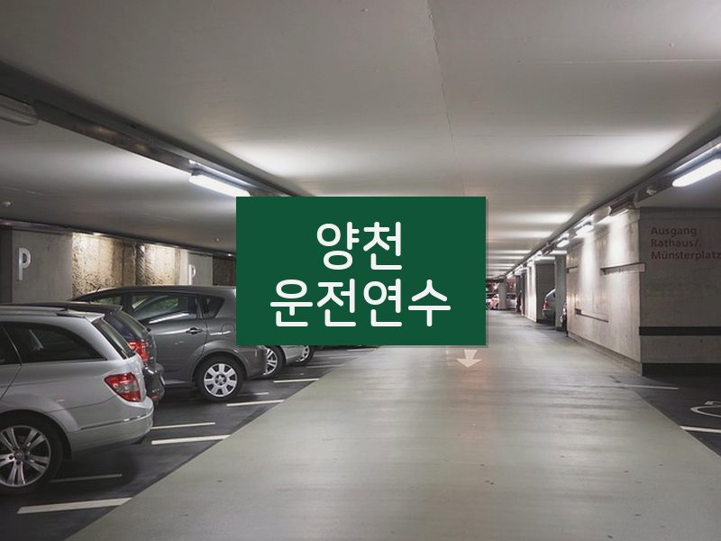 양천운전연수 후기