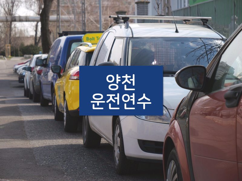 양천운전연수 후기