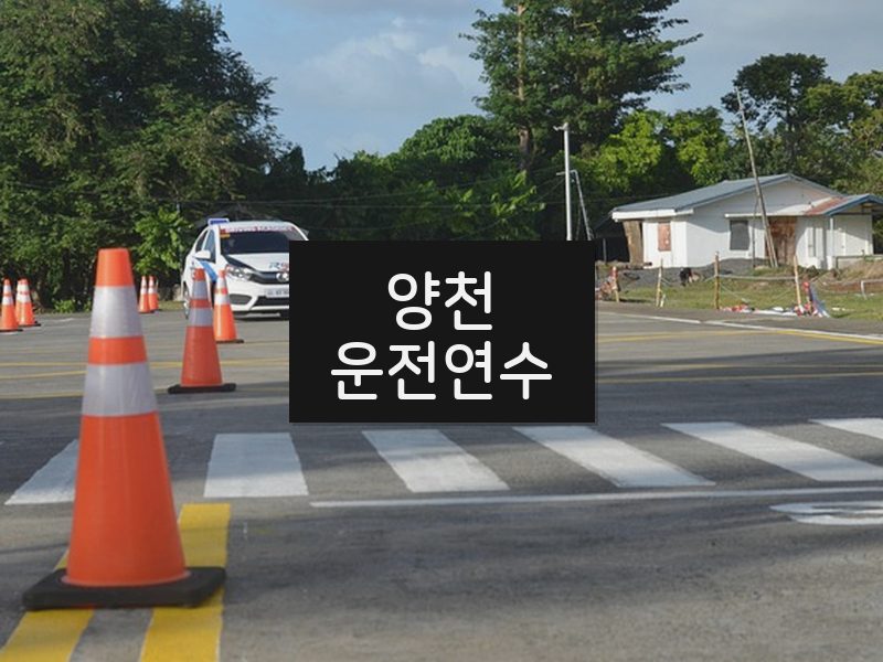 양천운전연수 후기