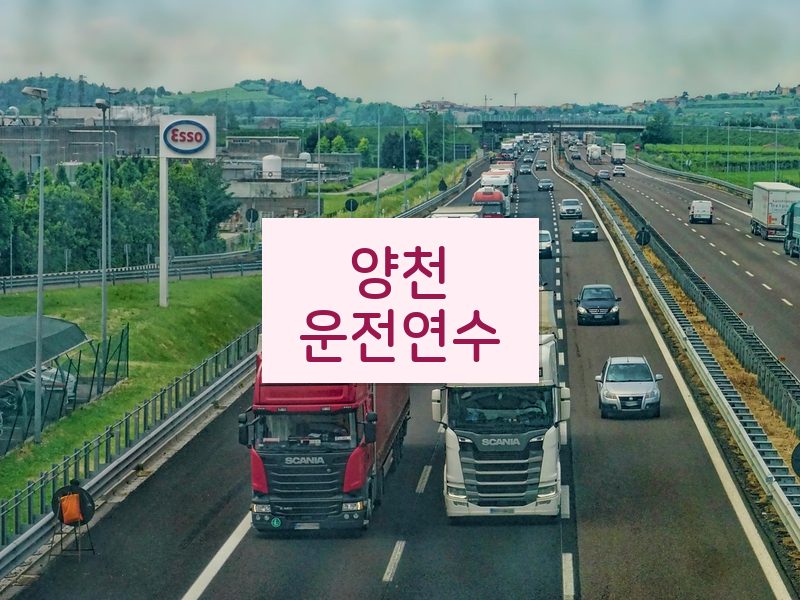 양천운전연수 후기