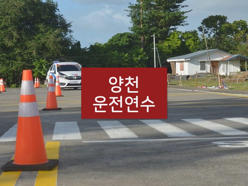 양천운전연수 후기