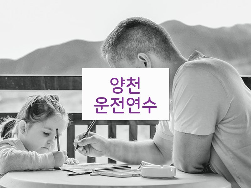 양천운전연수 후기