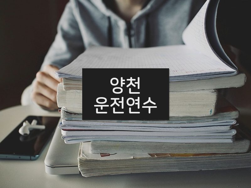 양천운전연수 후기