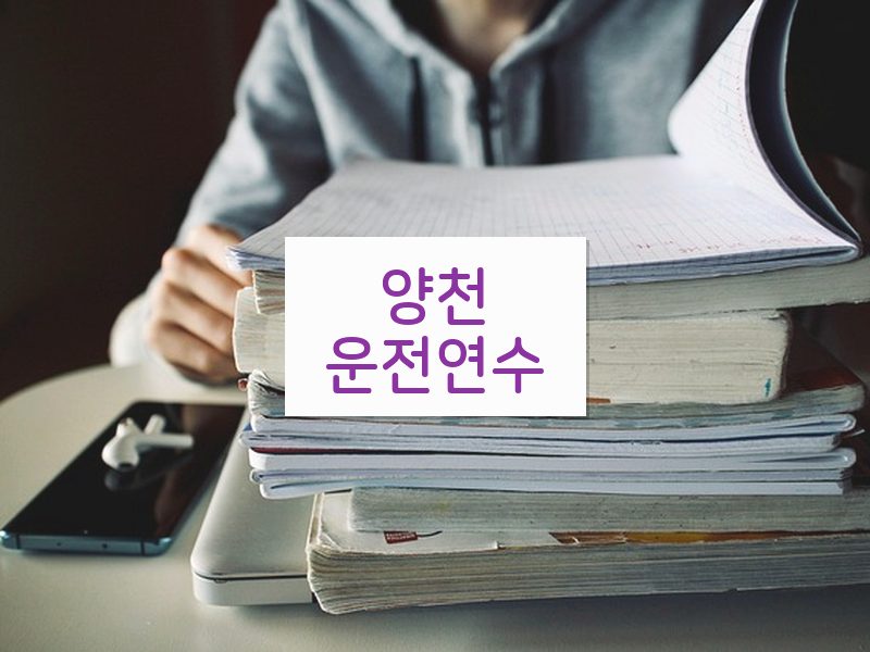 양천운전연수 후기