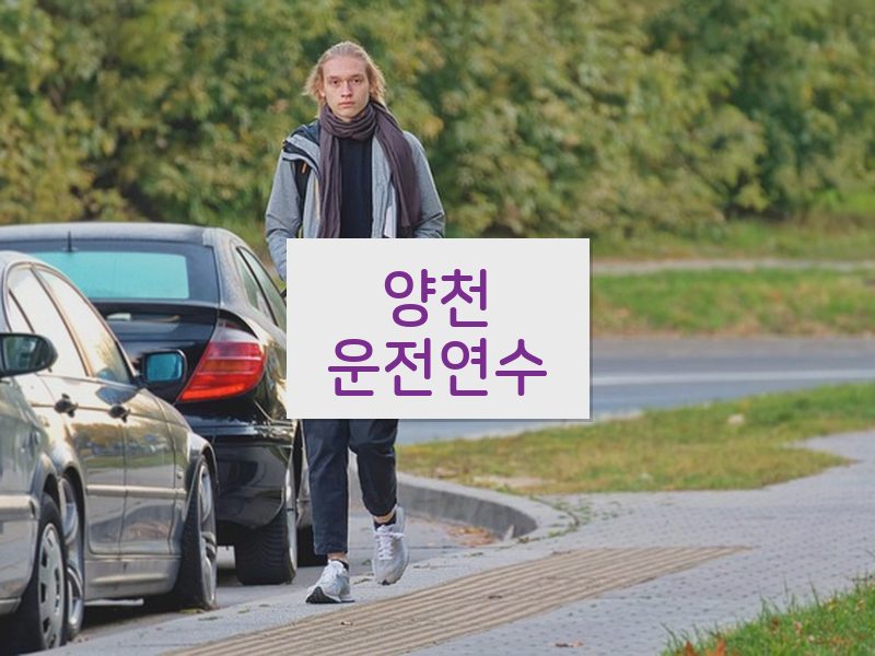 양천운전연수 후기