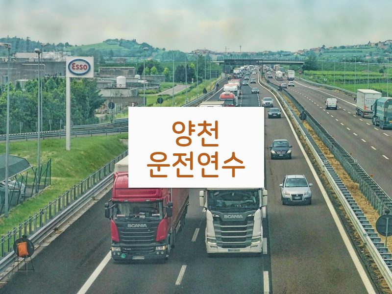 양천운전연수 후기