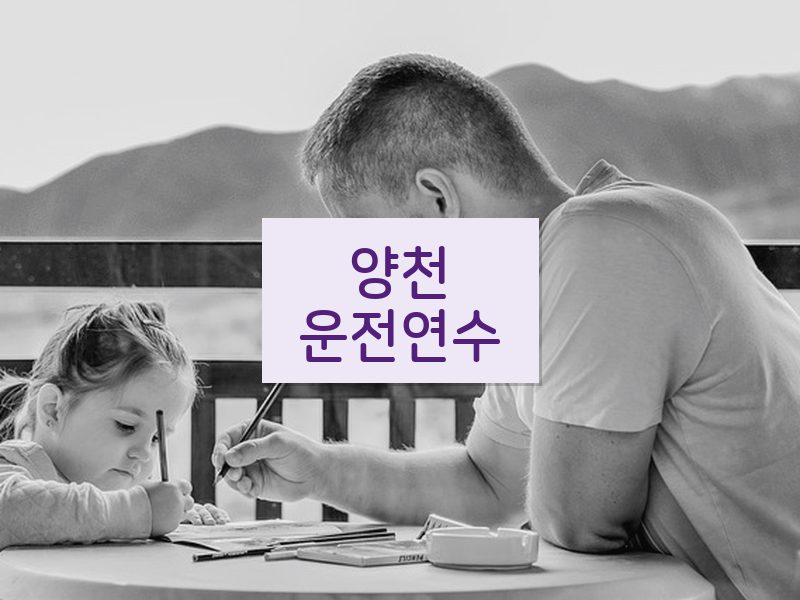 양천운전연수 후기
