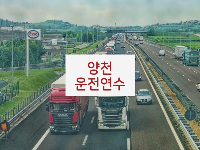 양천운전연수 후기