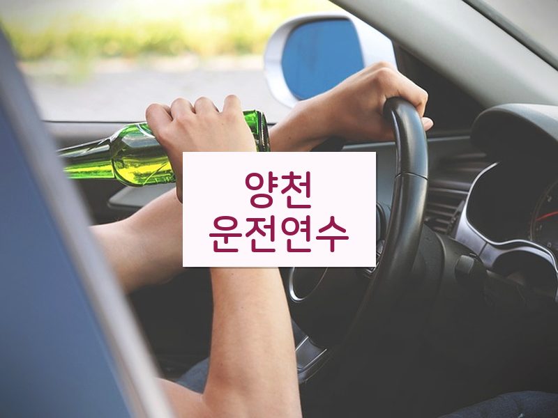 양천운전연수 후기