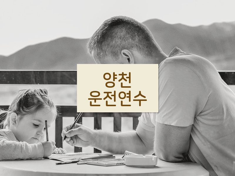 양천운전연수 후기