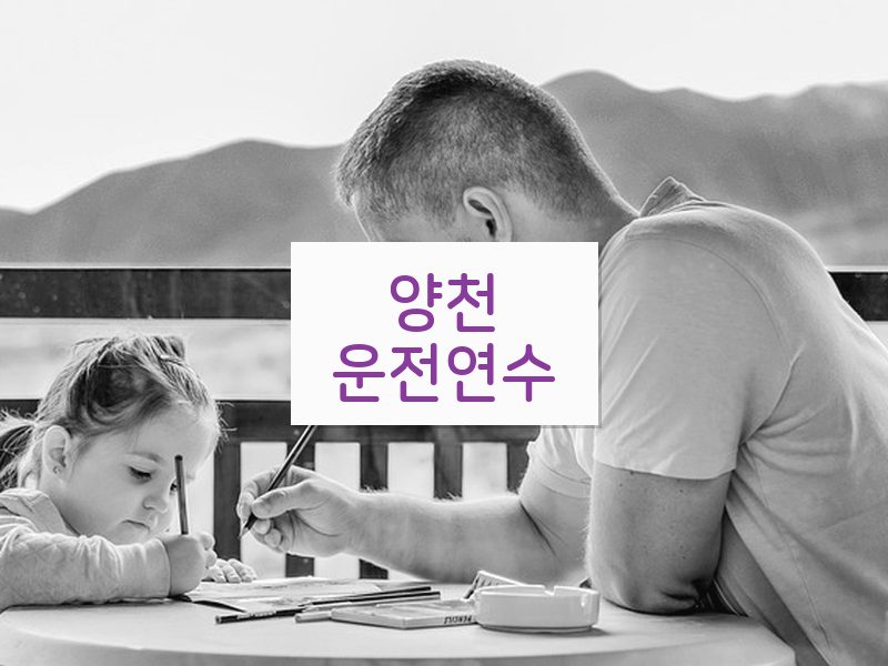 양천운전연수 후기
