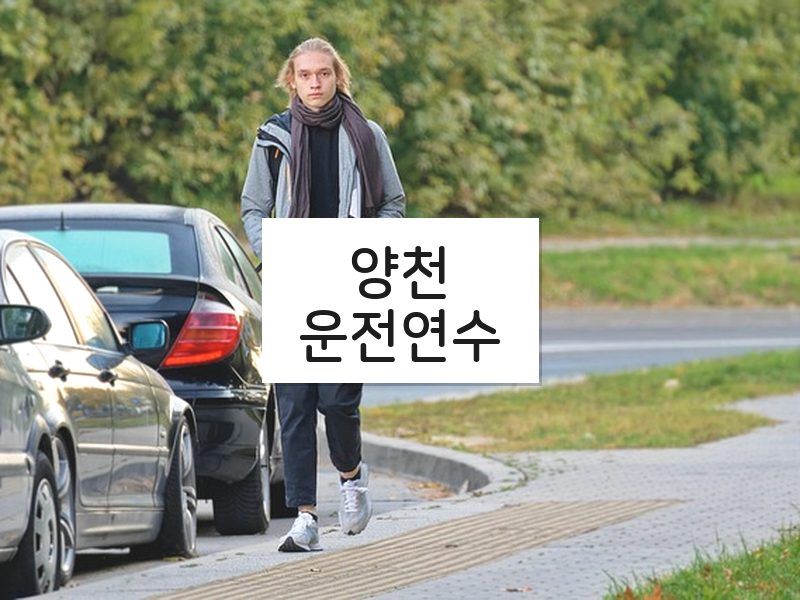 양천운전연수 후기