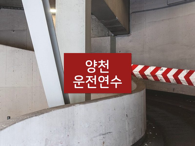 양천운전연수 후기