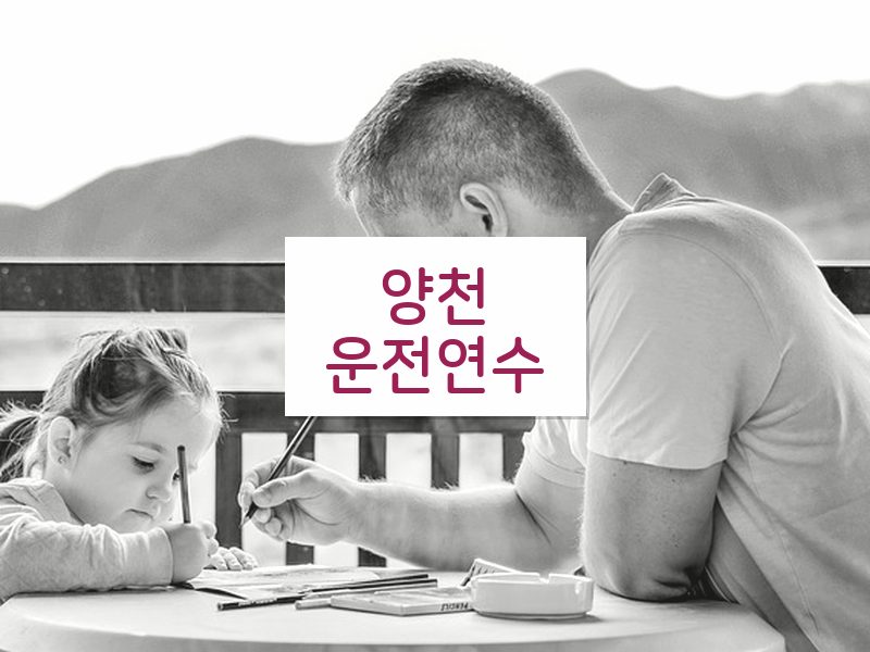 양천운전연수 후기