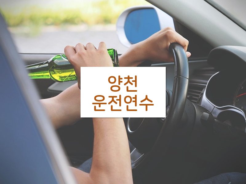 양천운전연수 후기