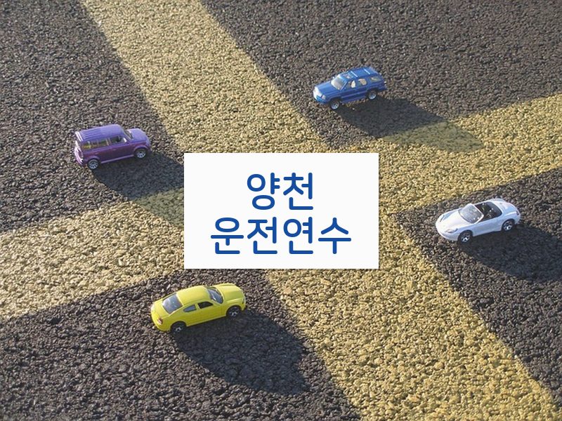 양천운전연수 후기