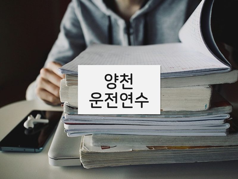 양천운전연수 후기