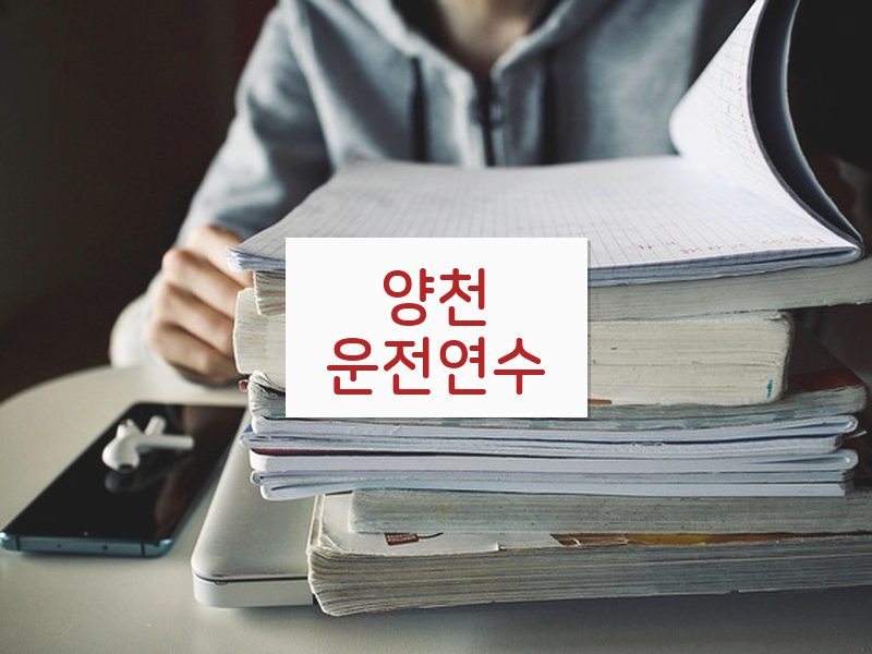 양천운전연수 후기