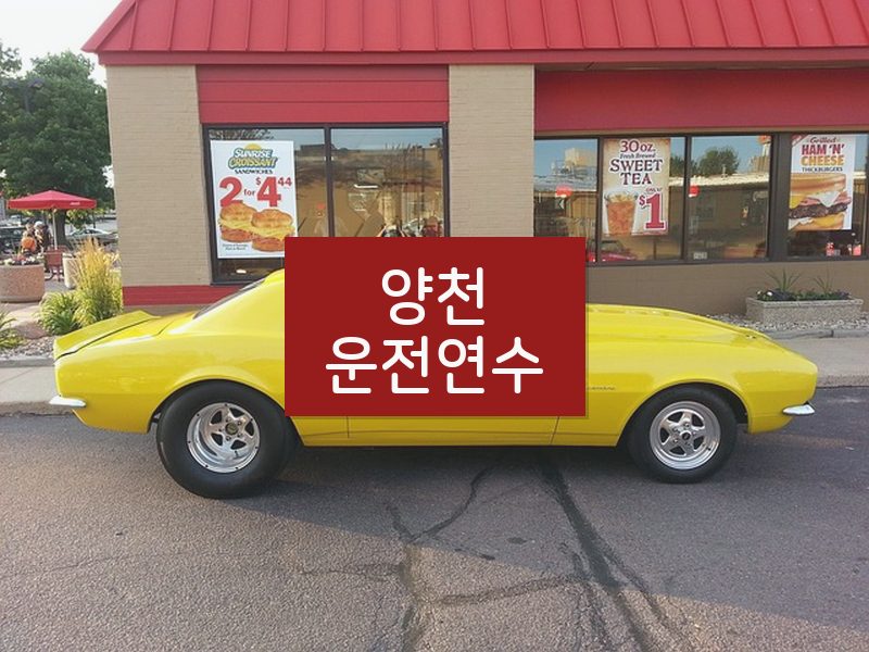 양천운전연수 후기
