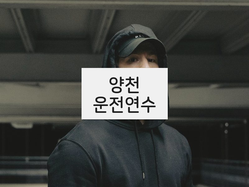 양천운전연수 후기