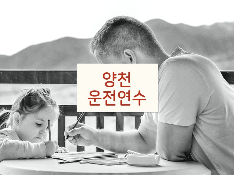 양천운전연수 후기