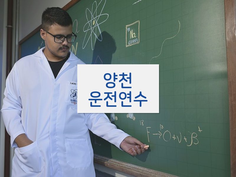 양천운전연수 후기